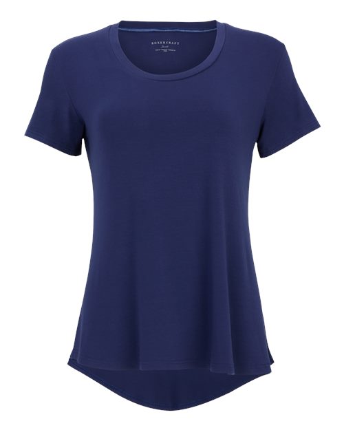 Women's Bamboo Scoop Neck T-Shirt Image 4