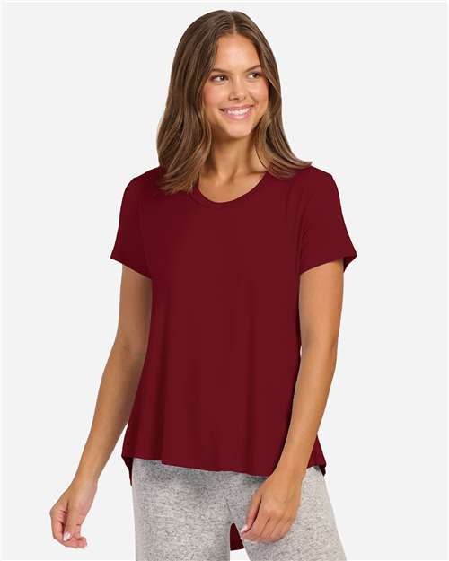 Women's Bamboo Scoop Neck T-Shirt Image 3