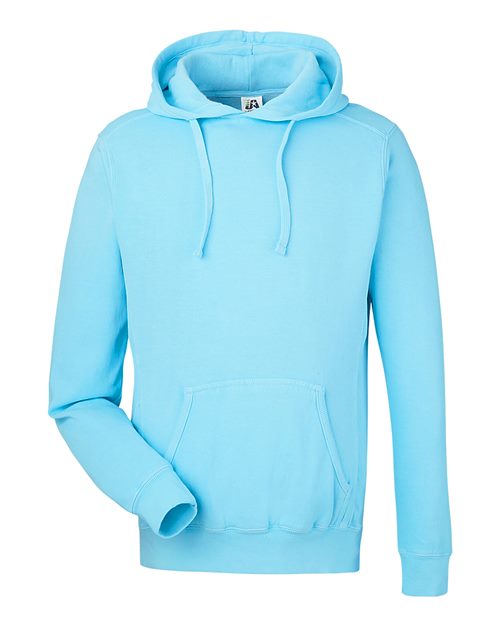 Unisex Pigment-Dyed Fleece Hooded Sweatshirt Image 2