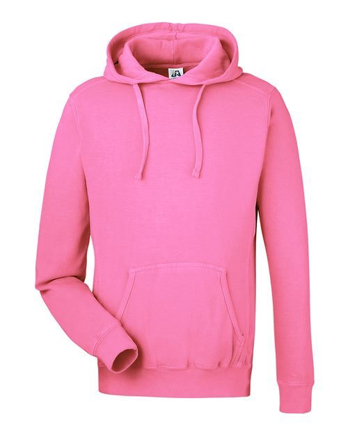 Unisex Pigment-Dyed Fleece Hooded Sweatshirt Image 8