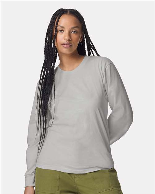 Unisex Fine Jersey Long Sleeve Tee Image 8