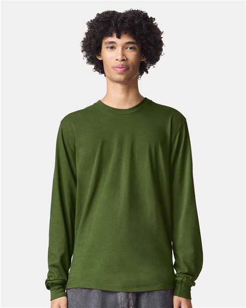 Unisex Fine Jersey Long Sleeve Tee Image 9
