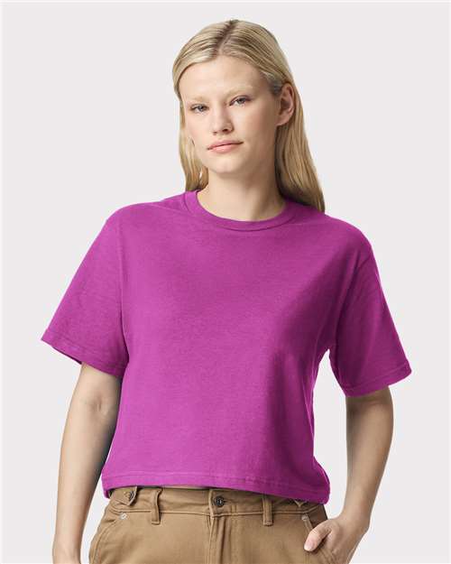 Women's Fine Jersey Boxy Tee Image 13