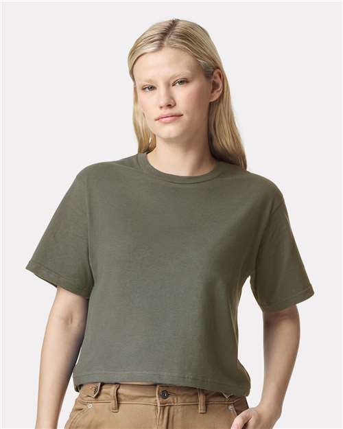 Women's Fine Jersey Boxy Tee Image 11
