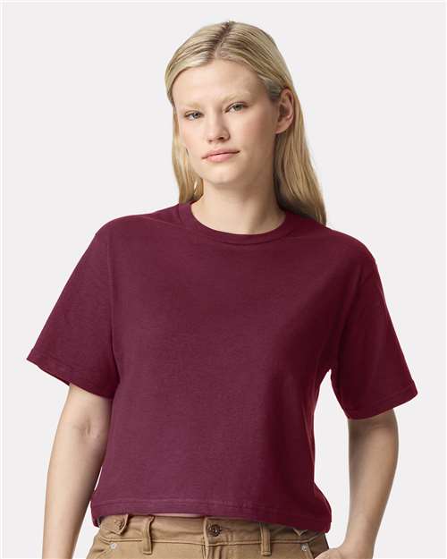 Women's Fine Jersey Boxy Tee Image 6