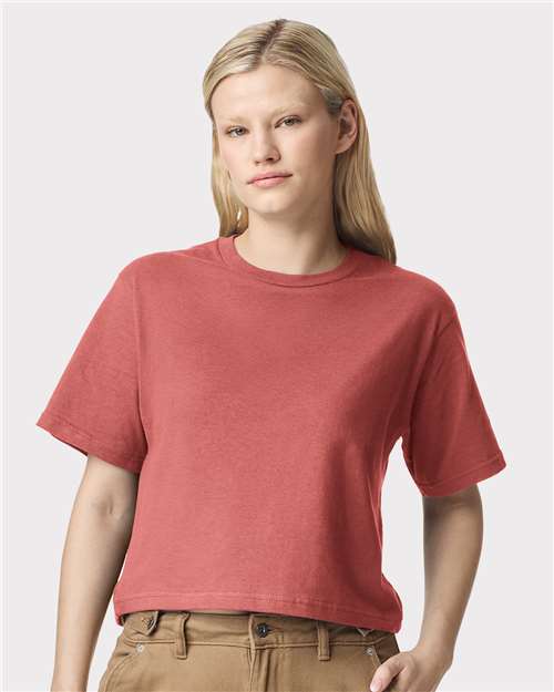 Women's Fine Jersey Boxy Tee Image 7