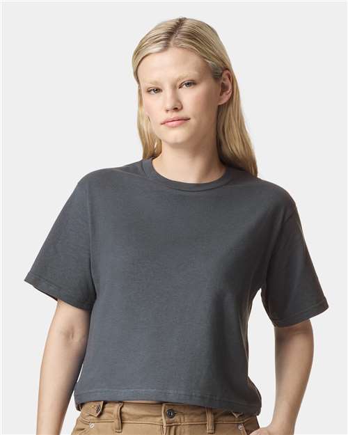 Women's Fine Jersey Boxy Tee Image 3