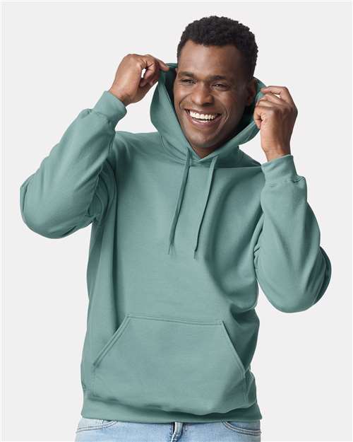 Unisex Softstyle® Midweight Hooded Sweatshirt Image 2