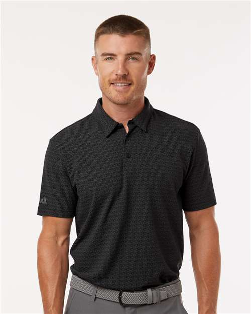 Men's Blended Printed Polo Image 2