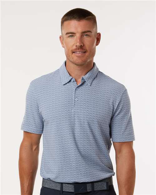 Men's Blended Printed Polo Image 3