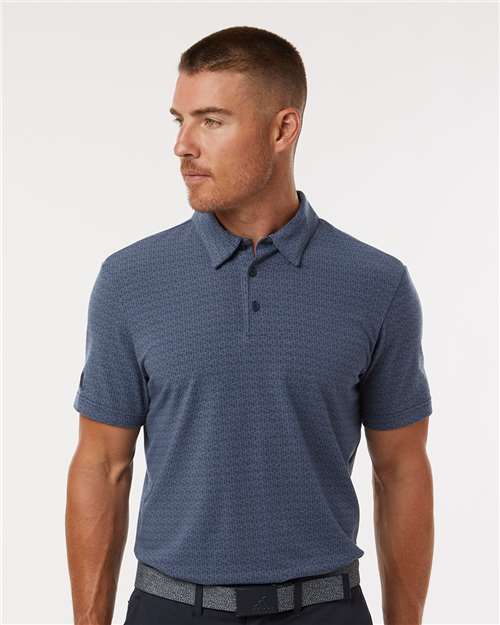 Men's Blended Printed Polo Image 4