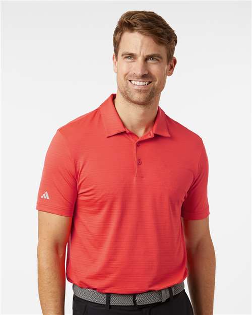 Men's Textured Stripe Polo Image 3