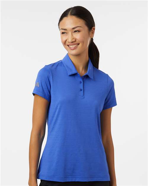 Women's Textured Stripe Polo Image 4