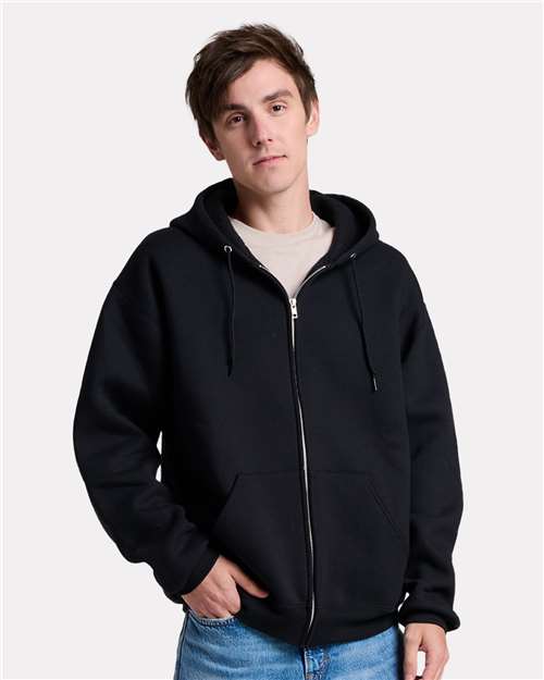 Unisex Rugged Full-Zip Hooded Sweatshirt Image 3