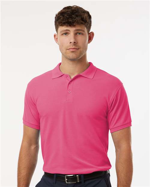 Men's Pique Polo Image 4