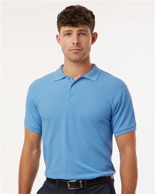 Men's Pique Polo Image 5