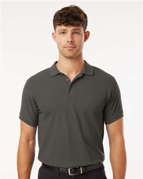 Men's Pique Polo Image 6