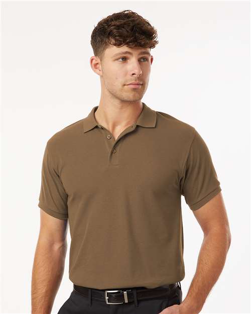 Men's Pique Polo Image 7