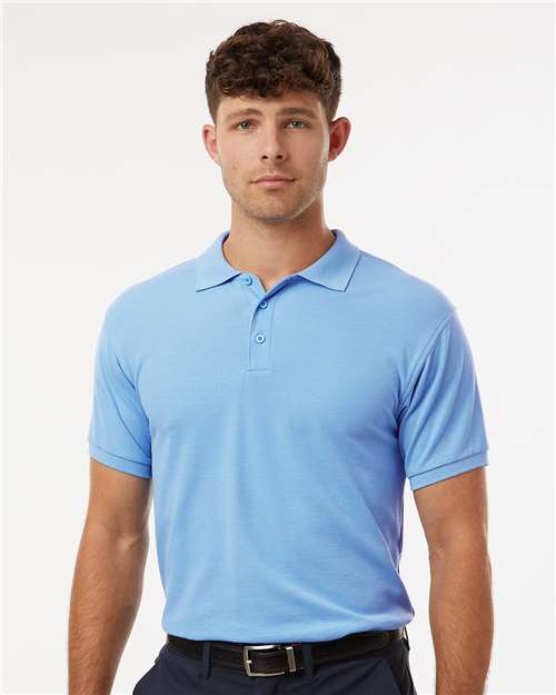 Men's Pique Polo Image 8