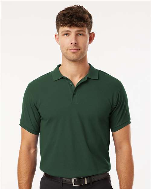 Men's Pique Polo Image 10
