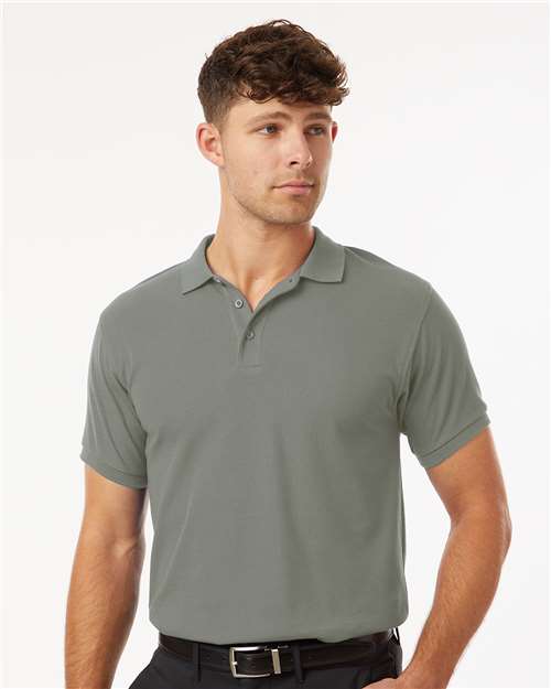Men's Pique Polo Image 12