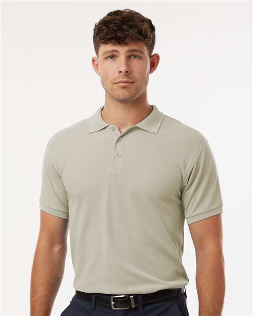 Men's Pique Polo Image 26