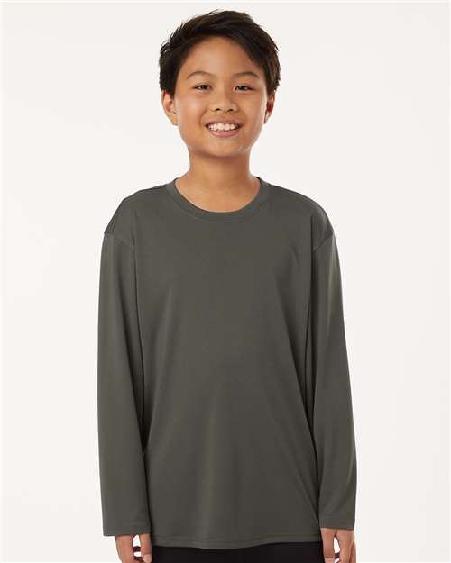 Youth Pro-Lock Performance Long Sleeve T-Shirt Image 5