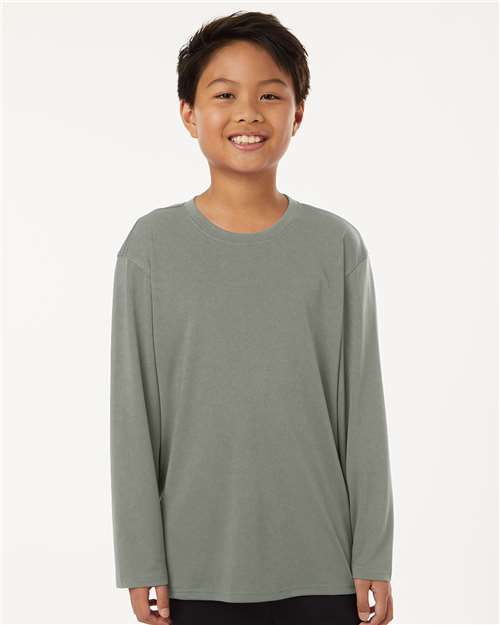 Youth Pro-Lock Performance Long Sleeve T-Shirt Image 8