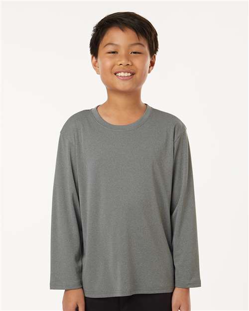 Youth Pro-Lock Performance Long Sleeve T-Shirt Image 9
