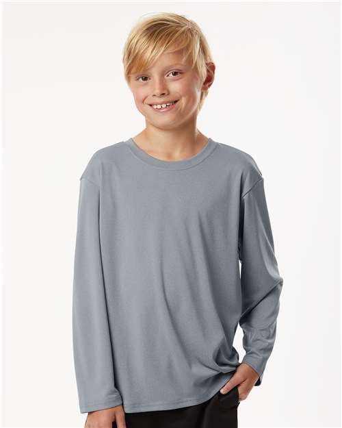 Youth Pro-Lock Performance Long Sleeve T-Shirt Image 12