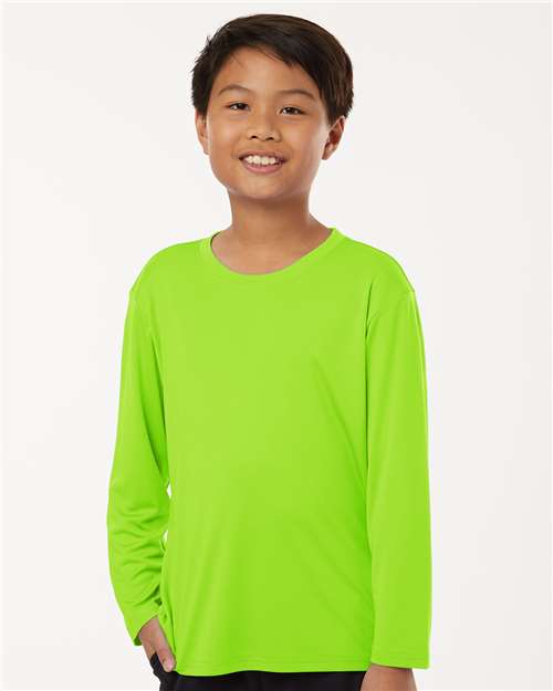 Youth Pro-Lock Performance Long Sleeve T-Shirt Image 13