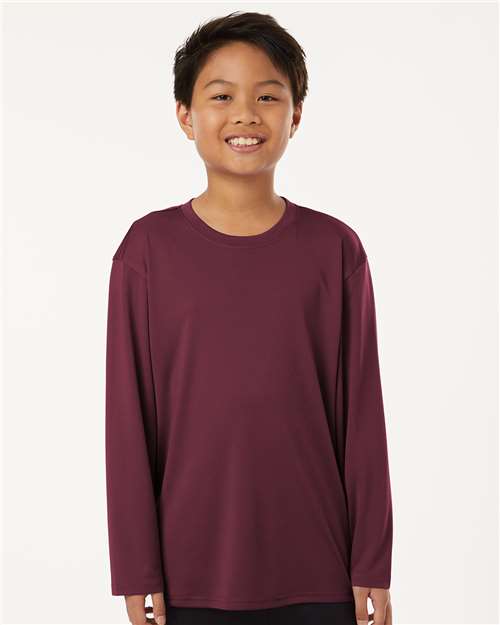 Youth Pro-Lock Performance Long Sleeve T-Shirt Image 14