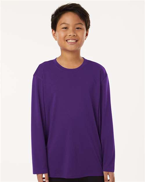 Youth Pro-Lock Performance Long Sleeve T-Shirt Image 18