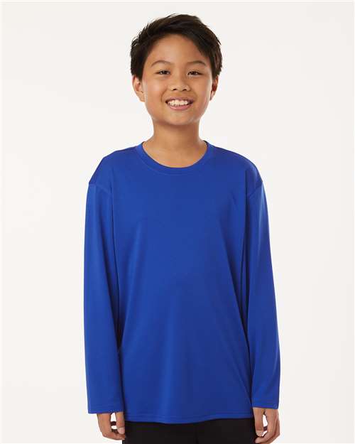 Youth Pro-Lock Performance Long Sleeve T-Shirt Image 20
