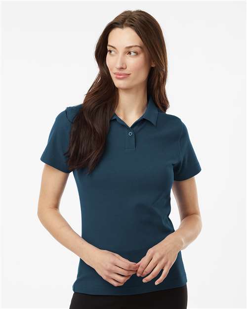 Women's Pique Polo Image 2