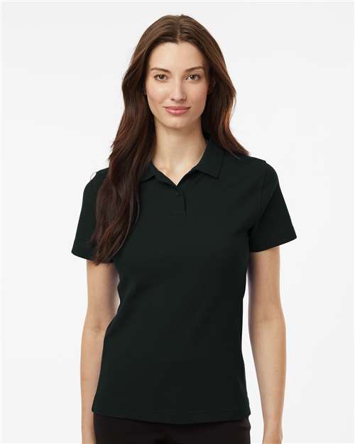 Women's Pique Polo Image 3
