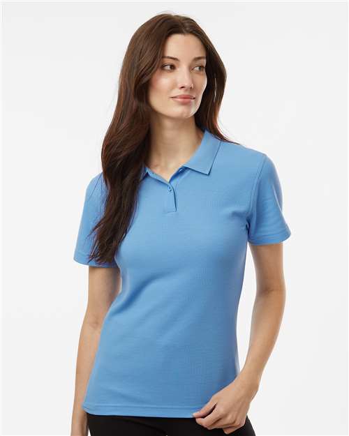 Women's Pique Polo Image 5
