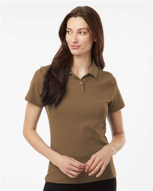 Women's Pique Polo Image 7