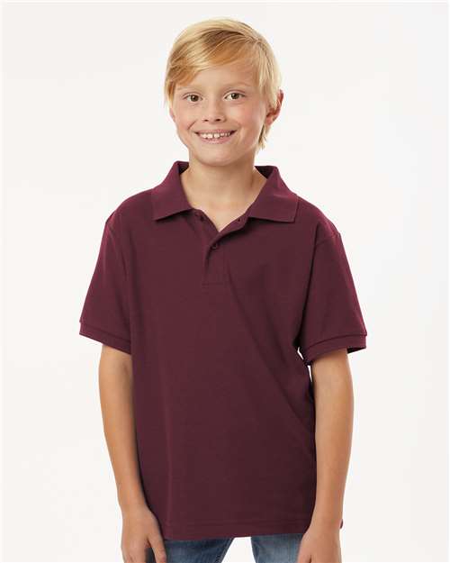 Youth Pique Polo Image 10