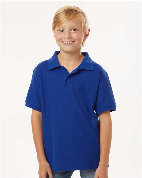 Youth Pique Polo Image 14