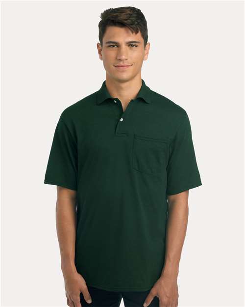 Men's Dri-Power® Polo with Pocket Image 3