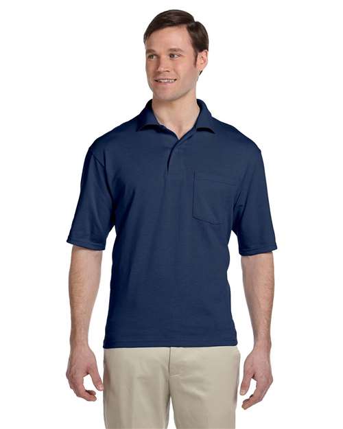 Men's Dri-Power® Polo with Pocket Image 4