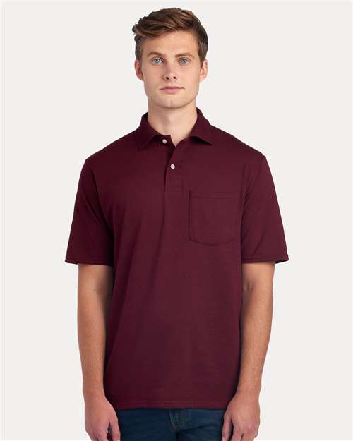 Men's Dri-Power® Polo with Pocket Image 5