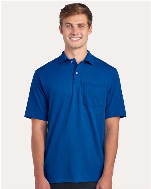 Men's Dri-Power® Polo with Pocket Image 7