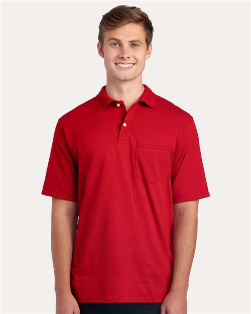 Men's Dri-Power® Polo with Pocket Image 8