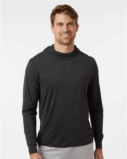 Men's Performance Hooded Long Sleeve T-Shirt Image 3