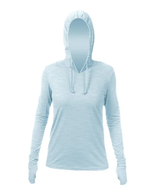 Women's Breeze Tech Hooded Long Sleeve T-Shirt Image 9