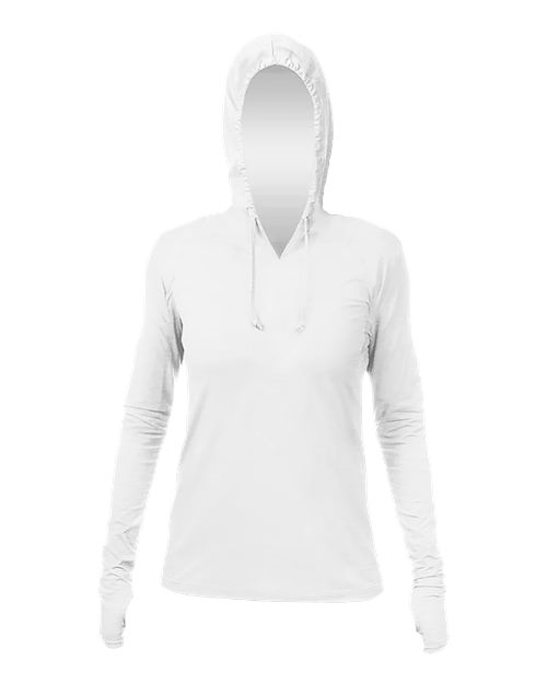 Women's Breeze Tech Hooded Long Sleeve T-Shirt Image 10