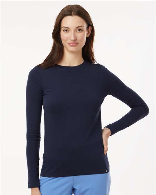 Women's RegenX Cotton Underscrub Long Sleeve T-Shirt Image 3