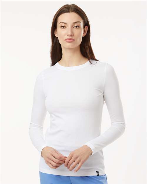 Women's RegenX Cotton Underscrub Long Sleeve T-Shirt Image 4